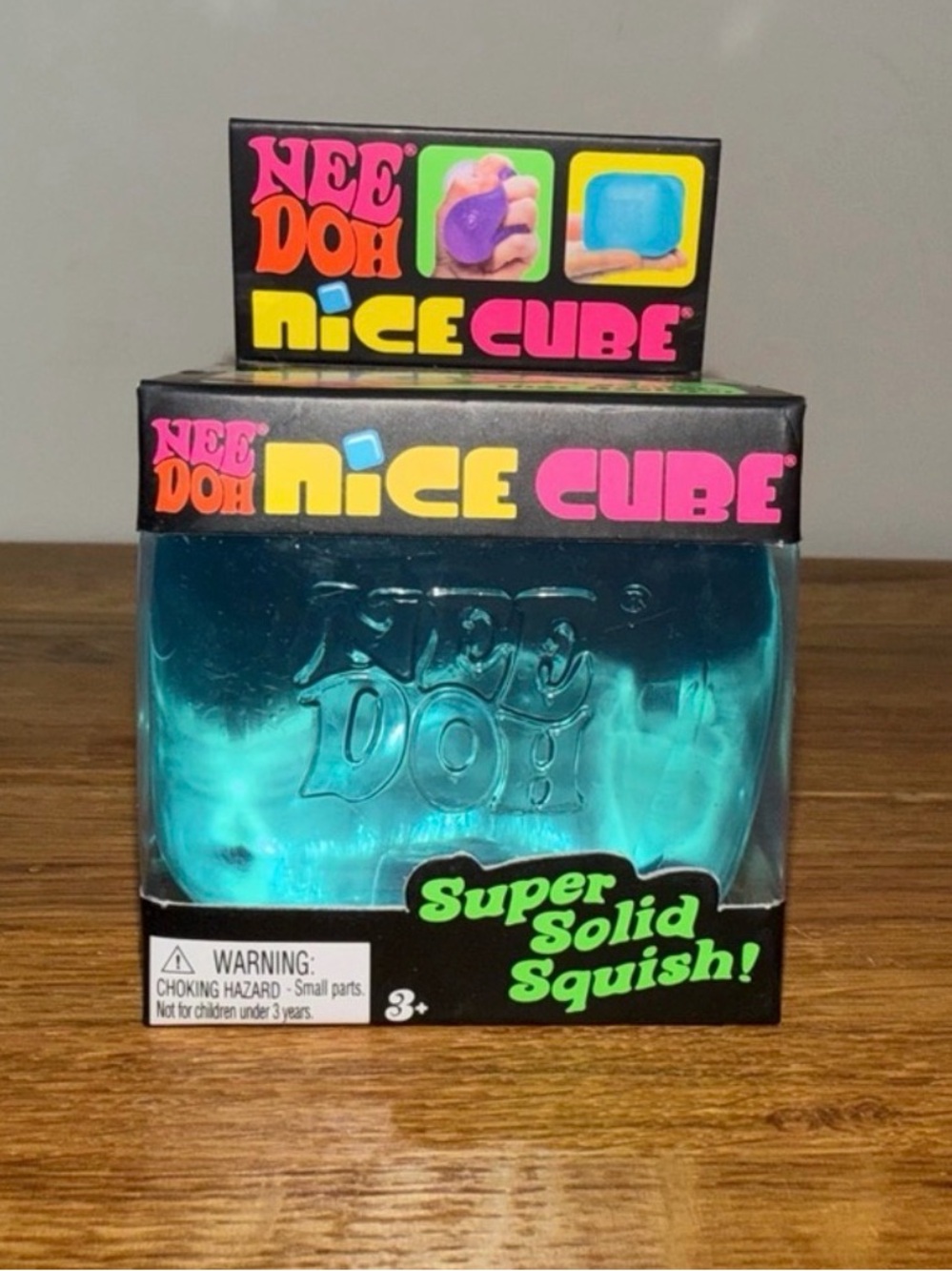 NeeDoh Nice Cube Blue Sugar Squishy